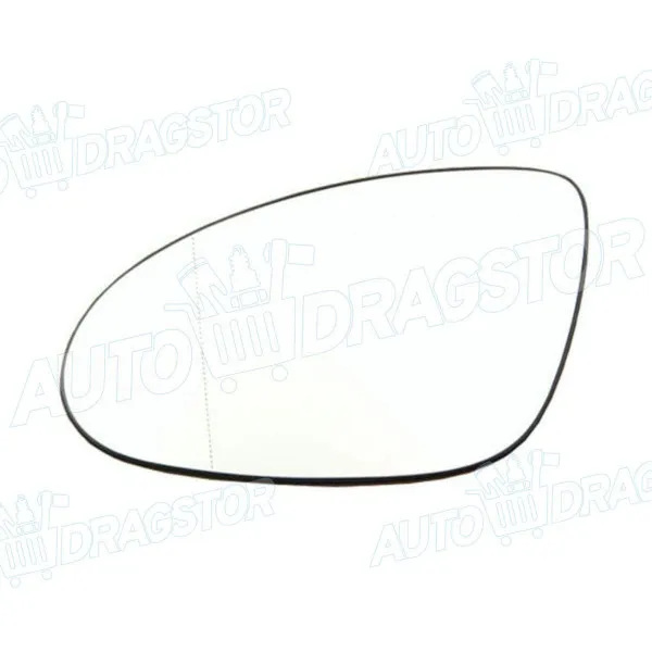 Staklo retrovizora sa nosačem MERCEDES CL-KLASSE (C216), 06-14; CLS-KLASSE (C219), 04-10; S-KLASSE (W221), 05-13; 
