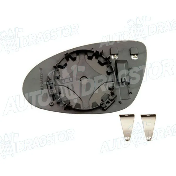 Staklo retrovizora sa nosačem MERCEDES CL-KLASSE (C216), 06-14; CLS-KLASSE (C219), 04-10; S-KLASSE (W221), 05-13; 