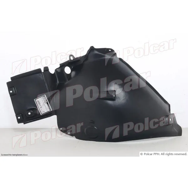 Plastično podkrilo MERCEDES S-KLASSE (W221), 05-13; 