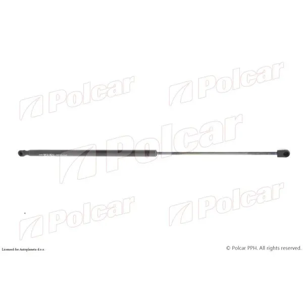 Amortizer haube MERCEDES VANEO (W414), 02-05; 