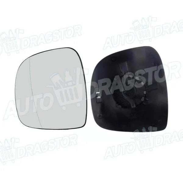 Staklo retrovizora sa nosačem MERCEDES VIANO (W639), 03-14; VITO (W639), 03-14; 