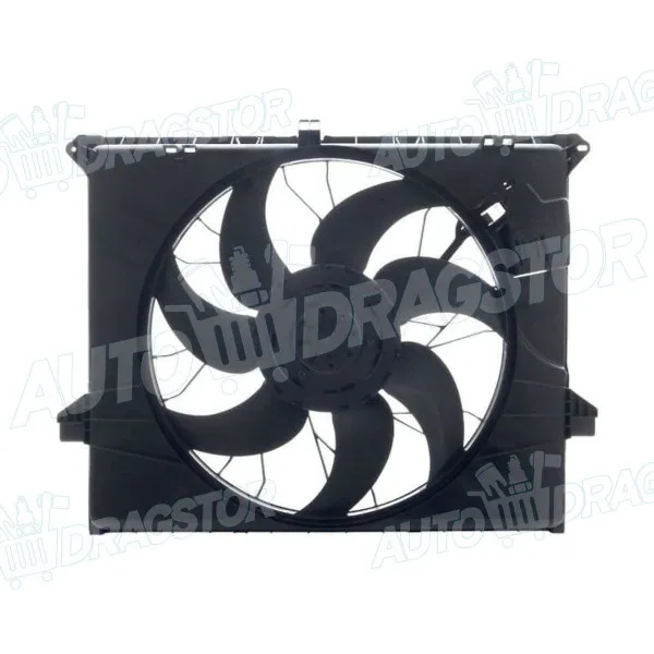 Ventilator hladnjaka sa nosačem MERCEDES M-KLASSE/ML (W164), 05-12; R-KLASSE (W251), 05-15; 