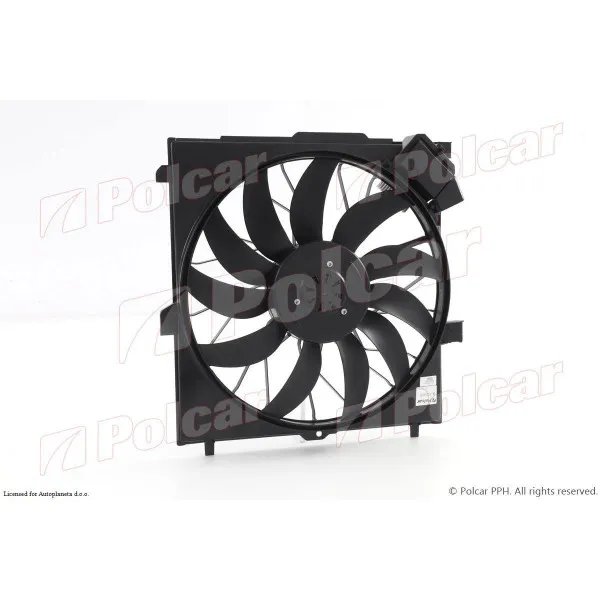 Ventilator hladnjaka sa nosačem MERCEDES G-KLASSE (W461/W463), 92-18; 