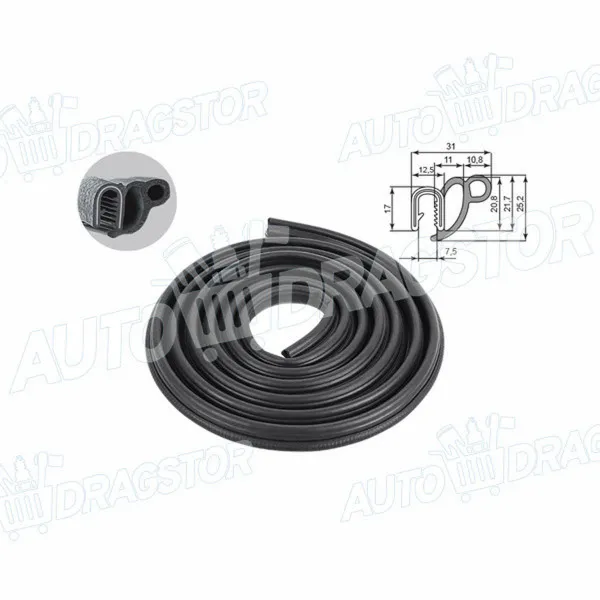 Keder vrata VOLKSWAGEN LT (2D), 96-06; 