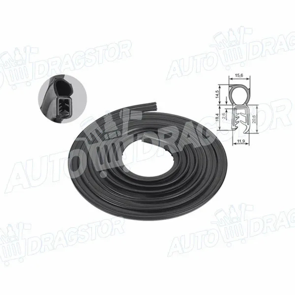 Keder vrata VOLKSWAGEN CRAFTER (2E), 05-17; 