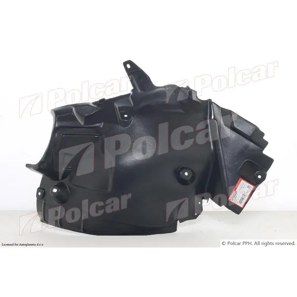 Plastično podkrilo MERCEDES C-KLASSE (W204), 07-14; 
