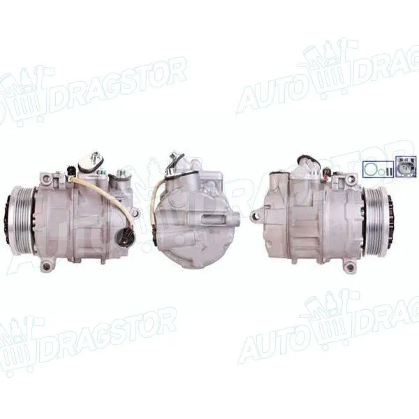 Kompresor klime MERCEDES C-KLASSE (W204), 07-14; E-KLASSE (W212), 09-16; SLC-KLASSE (R172), 15-; SLK-KLASSE (R172), 11-15; 