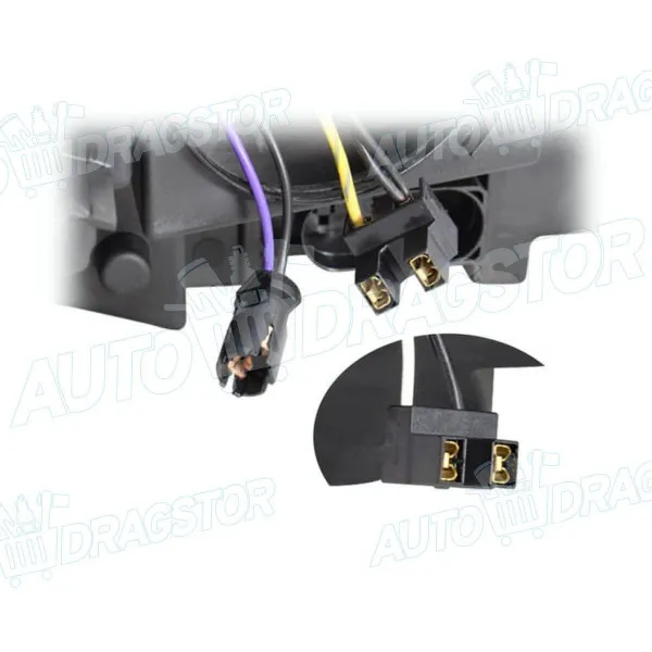 Far MERCEDES C-KLASSE (W204), 07-14; 