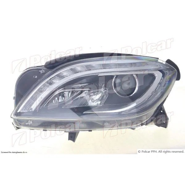 Far MERCEDES M-KLASSE/ML (W166), 11-15; 