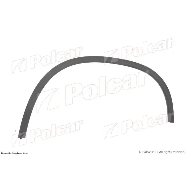 Plastični rub MERCEDES GLE-KLASSE (W166), 15-19; 