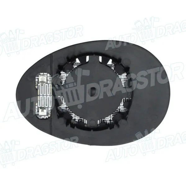 Staklo retrovizora sa nosačem MINI COOPER /CLUBMAN/CABRIO/ROADSTER/COUPE (R55/R56/R57/R58/R59), 07-15; ONE /CLUBMAN/CABRIO (R55/R56/R57), 07-15; 