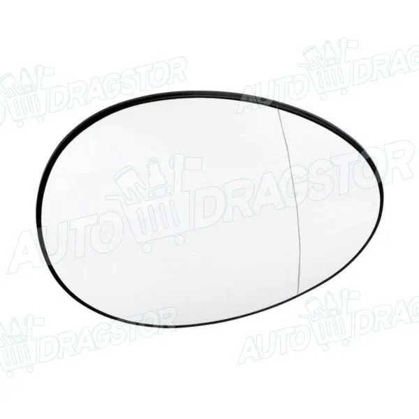 Staklo retrovizora sa nosačem MINI COOPER /CLUBMAN/CABRIO/ROADSTER/COUPE (R55/R56/R57/R58/R59), 07-15; ONE /CLUBMAN/CABRIO (R55/R56/R57), 07-15; 