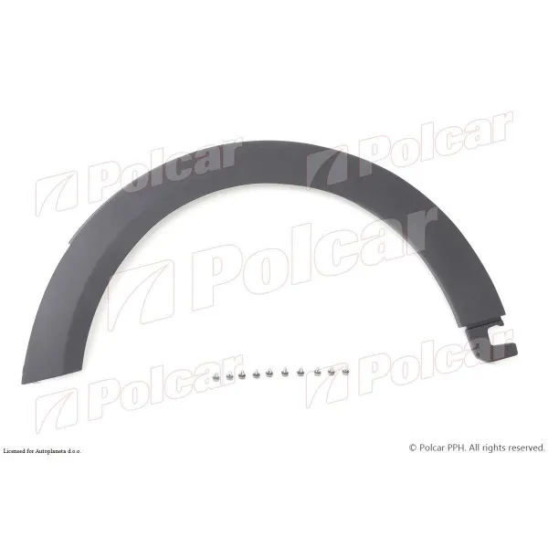 Plastični rub MINI CLUBMAN/COOPER/S, 15-; ONE/COOPER/S, 14-; 