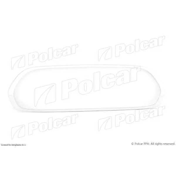 Okvir rešetke MINI CLUBMAN/COOPER/S, 15-; ONE/COOPER/S, 14-; 