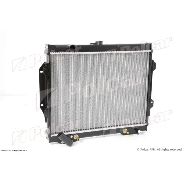 Hladnjak MITSUBISHI MONTERO (L040), 82-92; MONTERO (V20/V40), 92-95; PAJERO (L040), 82-92; PAJERO (V20/40), 91-01; 