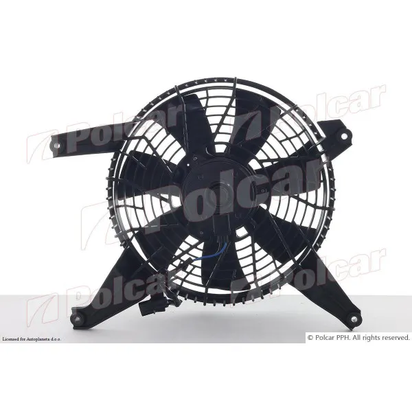 Ventilator hladnjaka sa nosačem MITSUBISHI PAJERO (V60/V70), 99-06; 