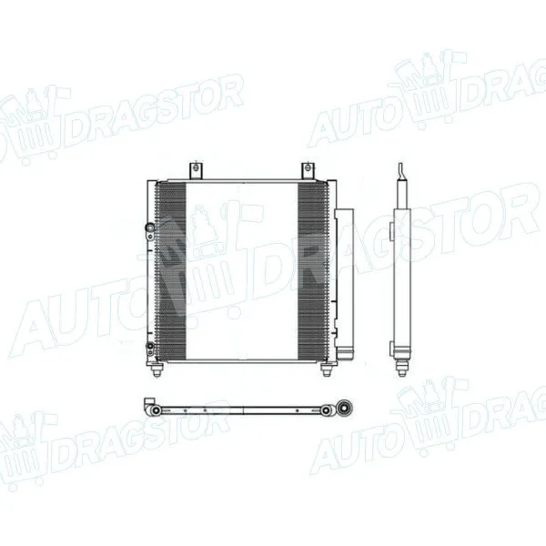 Hladnjak klime MITSUBISHI SPACE STAR, 14-; 