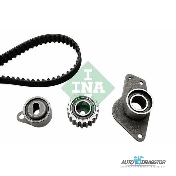 Zupčasti kaiš komplet RENAULT CLIO II (B0/1/2), 98-12; EXTRA (F/G40), 85-98; KANGOO (KC/FC), 98-08; RAPID (F/G40), 85-98; SYMBOL, 02-08; THALIA (LB0/1/2), 99- 