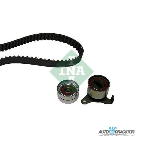 Zupčasti kaiš komplet TOYOTA COROLLA (E10), 92-97; COROLLA (E8), 83-87; COROLLA (E9), 87-92; STARLET (P70/71), 84-89; STARLET (P8), 89-96; 