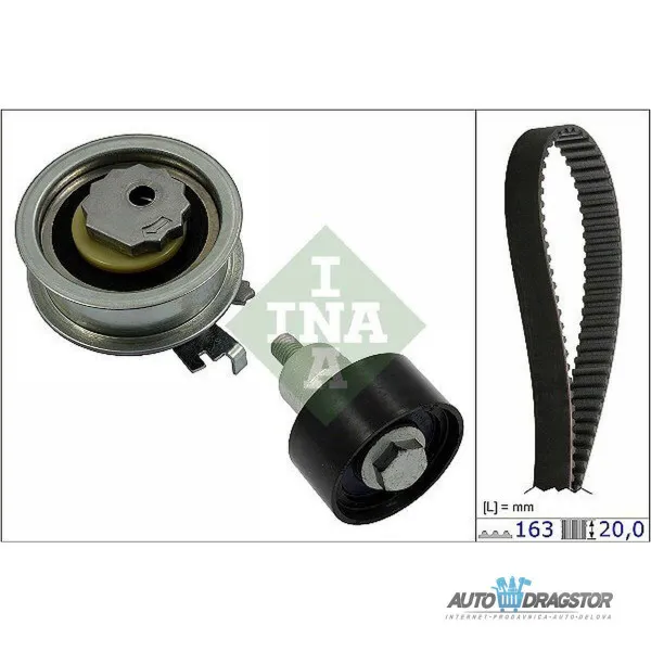 Zupčasti kaiš komplet AUDI, SEAT, SKODA, VOLKSWAGEN 