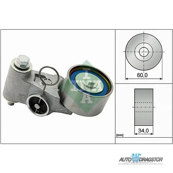 Španer (zatezač kaiša) SUBARU FORESTER (SF), 97-02; FORESTER (SG), 02-08; FORESTER (SH), 08-13; IMPREZA (GC/GF), 92-00; IMPREZA (GD/GG), 00-07; IMPREZA (GE/G 