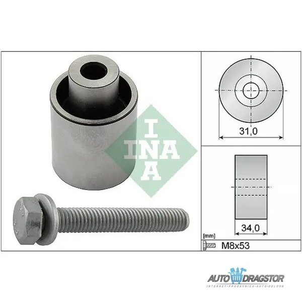 Ležaj španera zupčastog kaiša SUBARU FORESTER (SG), 02-08; FORESTER (SH), 08-13; IMPREZA (GD/GG), 00-07; IMPREZA (GE/GH/GR), 07-13; LEGACY (BL/BP/BPS), 04-0 