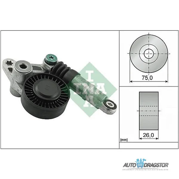 Španer AUDI A4 (B7/8E/8H), 04-07; A6 /ALLROAD(C6/4F), 04-10; A8 (D3/4E), 03-10; Q7 (4L), 05-15; 