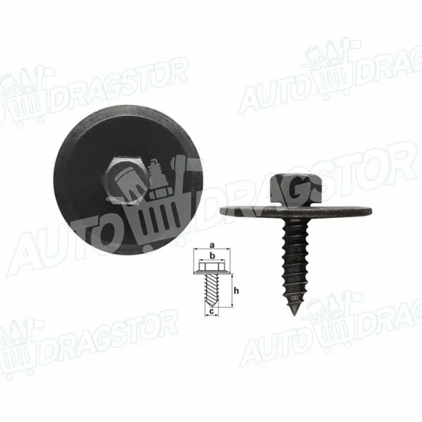 Specijalni šraf MERCEDES 190 (W201), 82-93; C SPORTCOUPE (CL203), 00-08; C-KLASSE (W202), 93-01; C-KLASSE (W203), 00-07; E-KLASSE (W210), 95-03; E-KLASSE (W211 