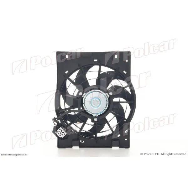 Ventilator hladnjaka sa nosačem OPEL ASTRA G (T98), 98-09; ZAFIRA A (T98), 99-05; 