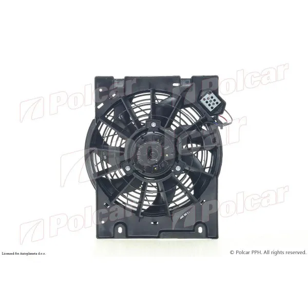 Ventilator hladnjaka sa nosačem OPEL ASTRA G (T98), 98-09; ZAFIRA A (T98), 99-05; 