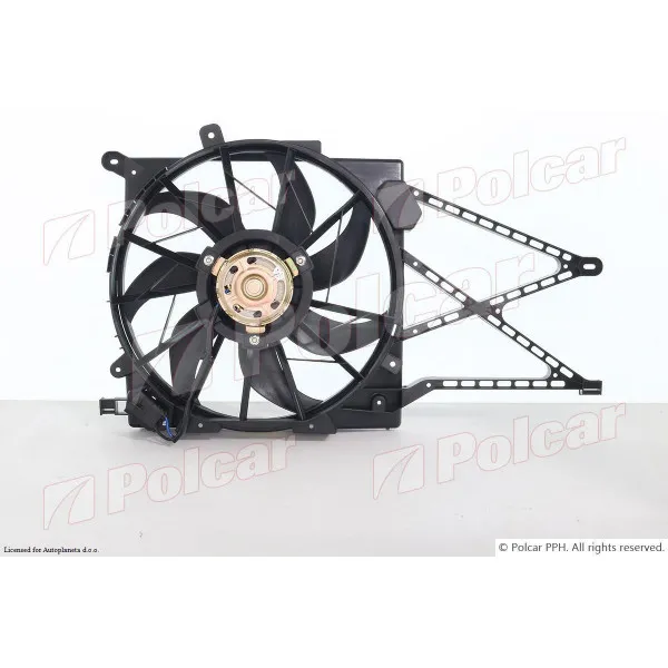 Ventilator hladnjaka sa nosačem OPEL ASTRA G (T98), 98-09; ZAFIRA A (T98), 99-05; 