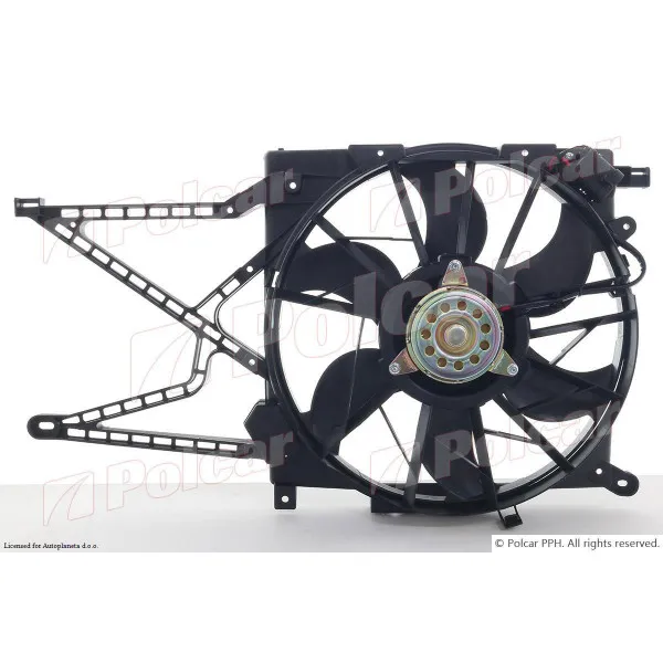 Ventilator hladnjaka sa nosačem OPEL ASTRA G (T98), 98-09; 