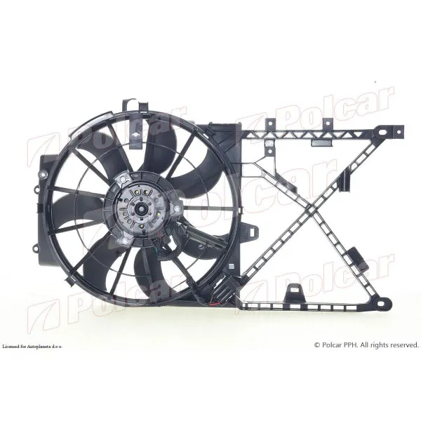 Ventilator hladnjaka sa nosačem OPEL VECTRA B (J96), 95-02; 