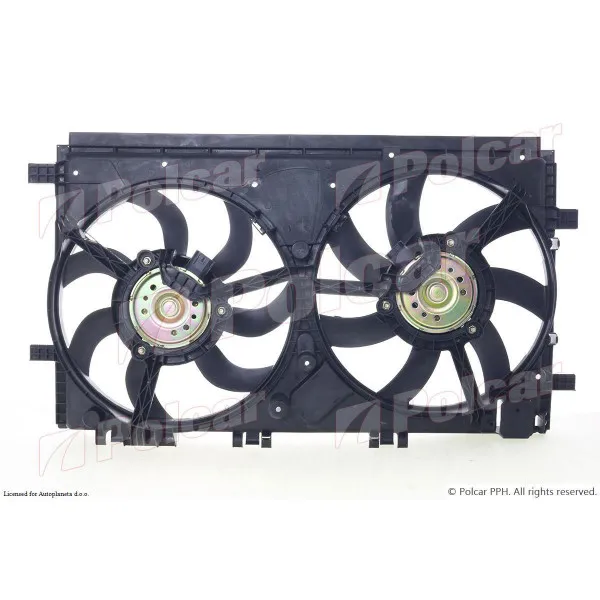 Ventilator hladnjaka sa nosačem OPEL, SAAB 