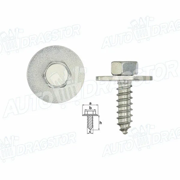 Specijalni šraf OPEL ASCONA C (J82), 81-88; ASTRA F (T92/M99), 91-02; ASTRA G (T98), 98-09; COMBO B, 93-00; CORSA B (S93), 93-00; KADETT E (T85), 84-93; OMEGA 