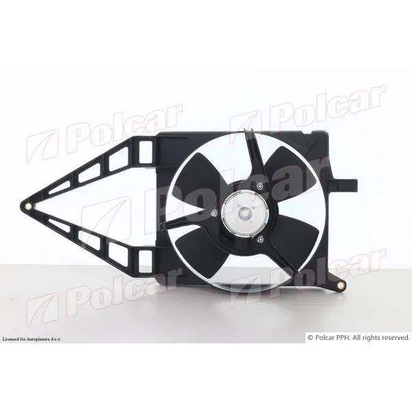 Ventilator hladnjaka sa nosačem OPEL COMBO B, 93-00; CORSA B (S93), 93-00; TIGRA (S93), 94-01; 