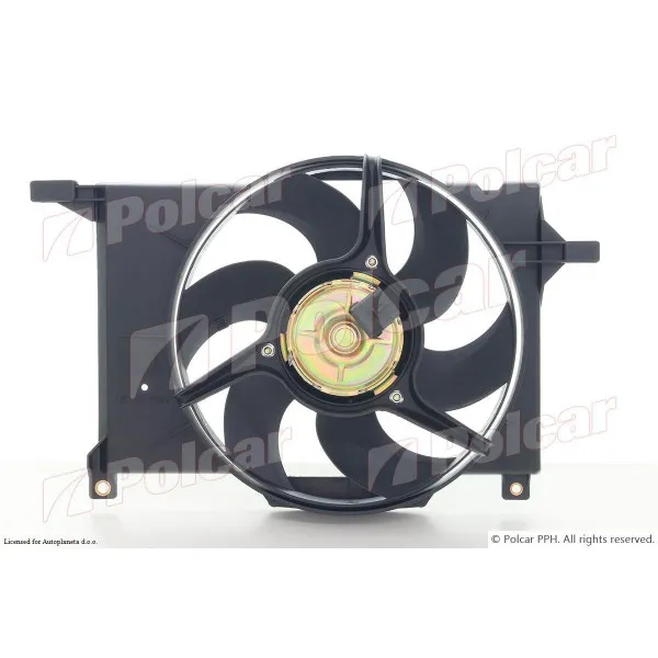 Ventilator hladnjaka sa nosačem OPEL COMBO B, 93-00; CORSA B (S93), 93-00; TIGRA (S93), 94-01; 
