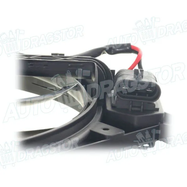 Ventilator hladnjaka sa nosačem OPEL COMBO C, 00-11; CORSA C (X01), 00-06; TIGRA (X04), 04-09; 