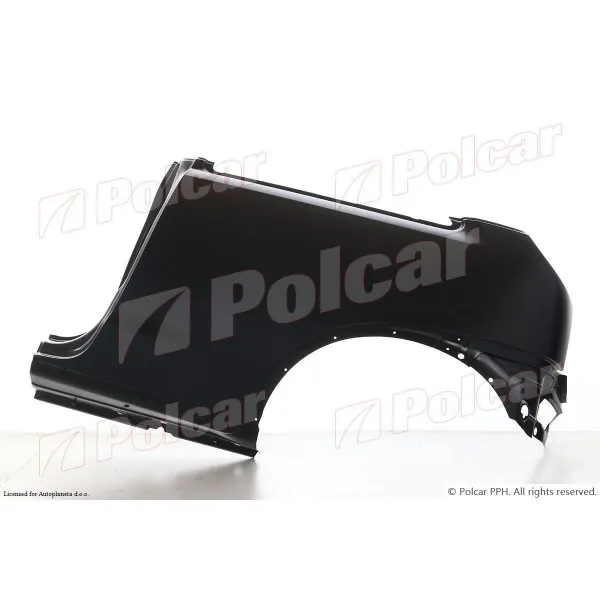 Zadnje krilo OPEL COMBO C, 00-11; CORSA C (X01), 00-06; 