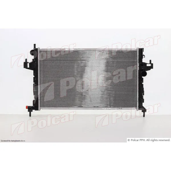 Hladnjak OPEL COMBO C, 00-11; CORSA C (X01), 00-06; TIGRA (X04), 04-09; 