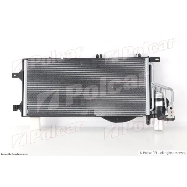 Hladnjak klime OPEL COMBO C, 00-11; CORSA C (X01), 00-06; TIGRA (X04), 04-09; 