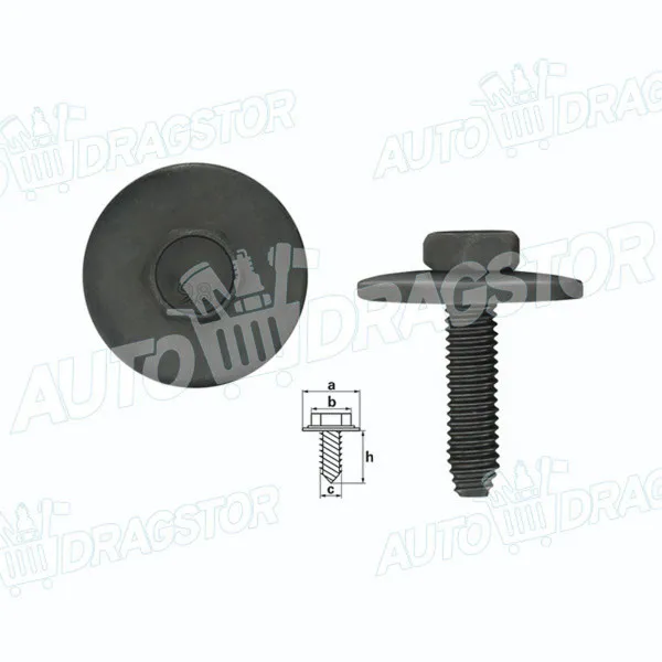 Specijalni šraf TOYOTA CELICA (T23), 99-05; COROLLA VERSO (E12J), 01-04; 