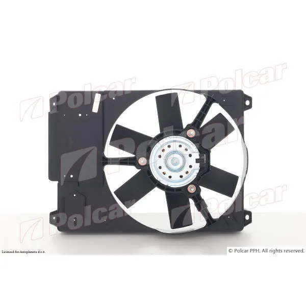 Ventilator hladnjaka sa nosačem CITROËN, FIAT, PEUGEOT 