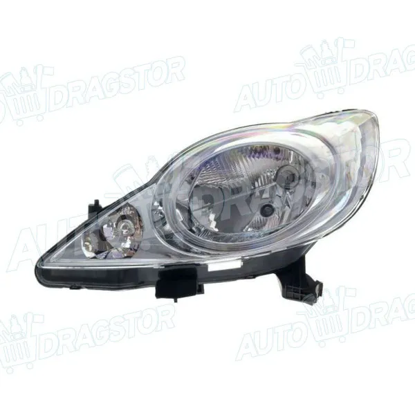 Far PEUGEOT 107 (P), 05-14; 