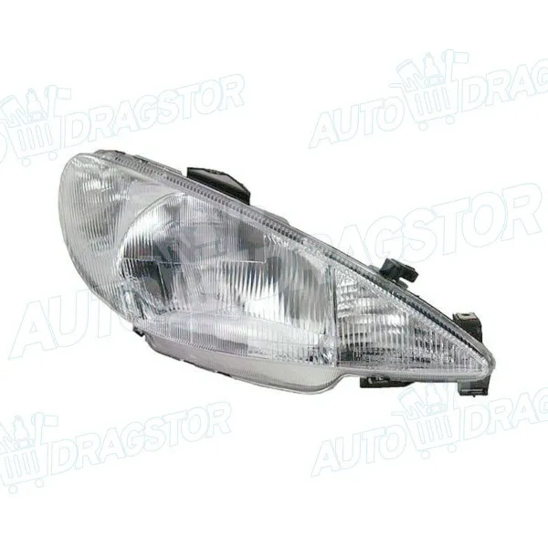 Far PEUGEOT 206/206+ (2_), 98-12; 