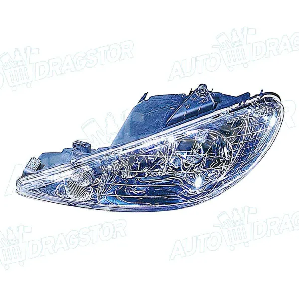 Far PEUGEOT 206/206+ (2_), 98-12; 