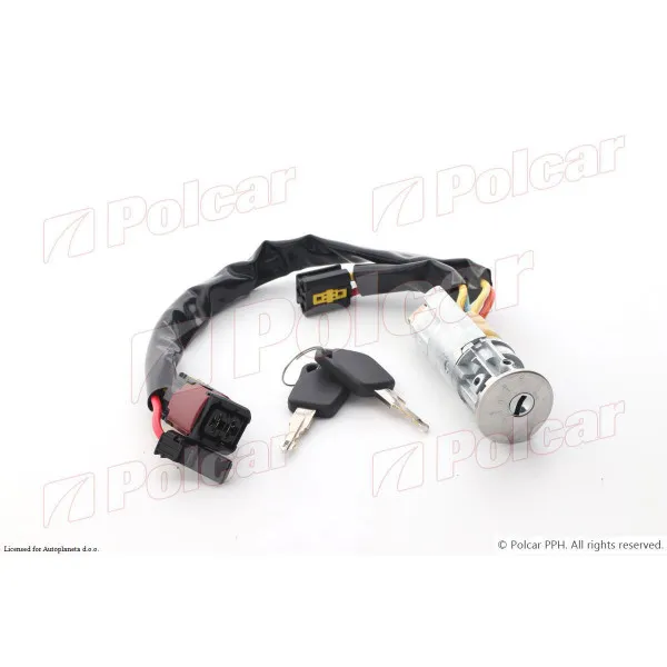 Set/komplet za zaključavanje volana PEUGEOT 206/206+ (2_), 98-12; 