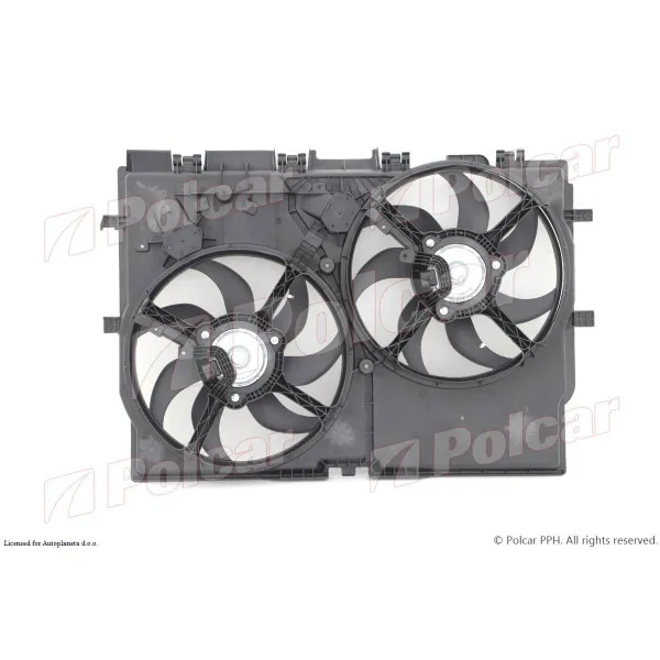 Ventilator hladnjaka sa nosačem CITROËN, FIAT, PEUGEOT 