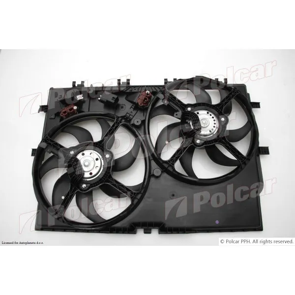 Ventilator hladnjaka sa nosačem FIAT, PEUGEOT 