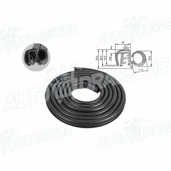 Keder vrata PEUGEOT BOXER (250), 06-14; 